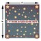 Deerlux 6 ft. Social Distancing Colorful Kids Classroom Seating Area Rug, Starry Sky Design, 8 x 8 ft Large QI003864.L - alternate 2